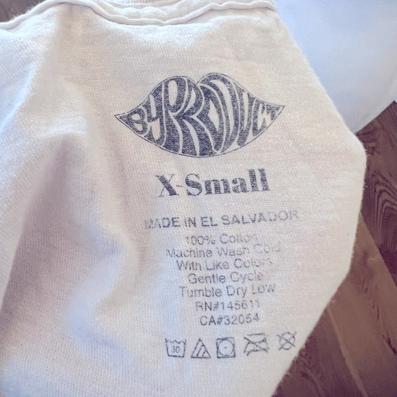 Byproduct ‘Homies’ Friends-Inspired Crop Top Off-white - Size XS - Picture 3 of 3